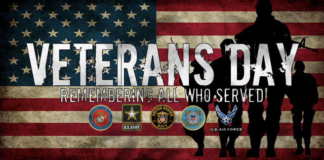 veterans day thank you poster