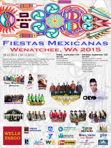 Fiestas 2015 Poster English