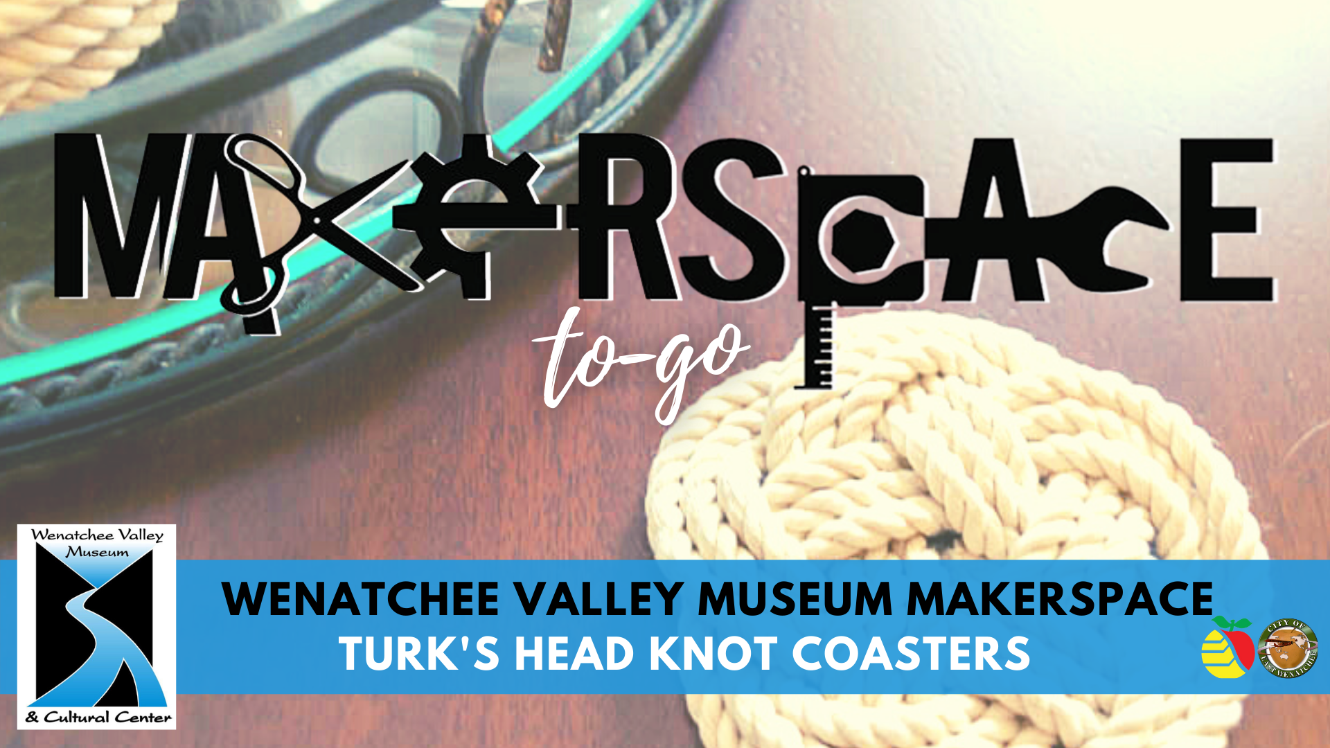 MakerSpace to-go: Turk's Head Knot Coasters