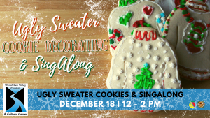 Ugly Sweater Cookies & SingAlong