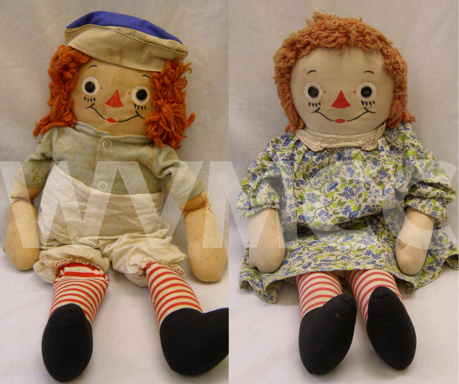 Curiosities from the Museum Raggedy Dolls 6/11/2024 Wenatchee