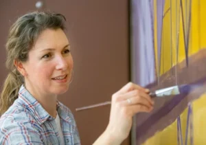Lindsay Breidenthal painting